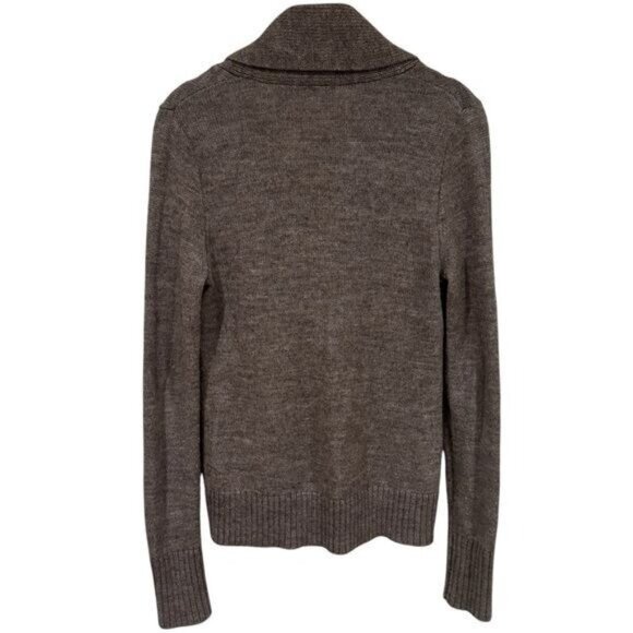 J. Crew Alpaca Blend Plunge V-Neck Long Sleeve Sweater Capsule Cozy Cabincore S - Picture 5 of 9